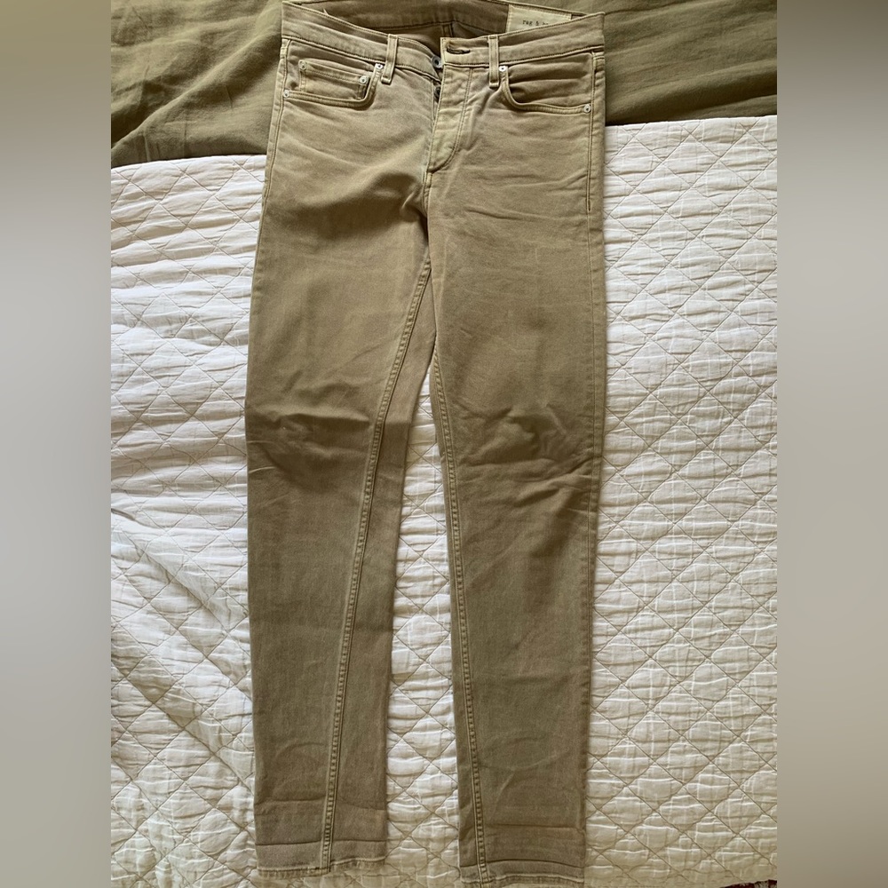 Rag & Bone Men’s Fit 2 Slim in Stone